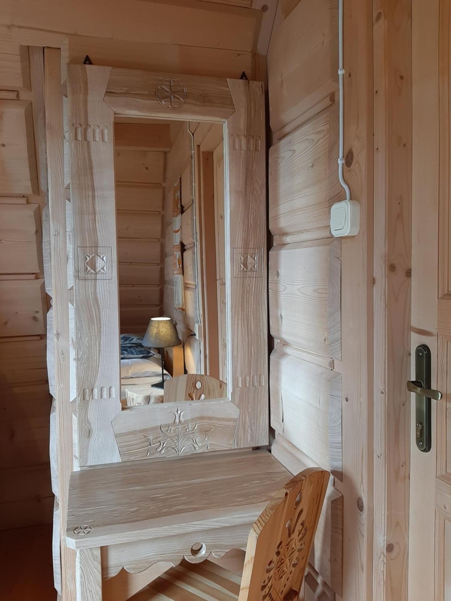 Goralski Domek Z Kominkiem - Highlander Wooden House Murzasichle Bagian luar foto