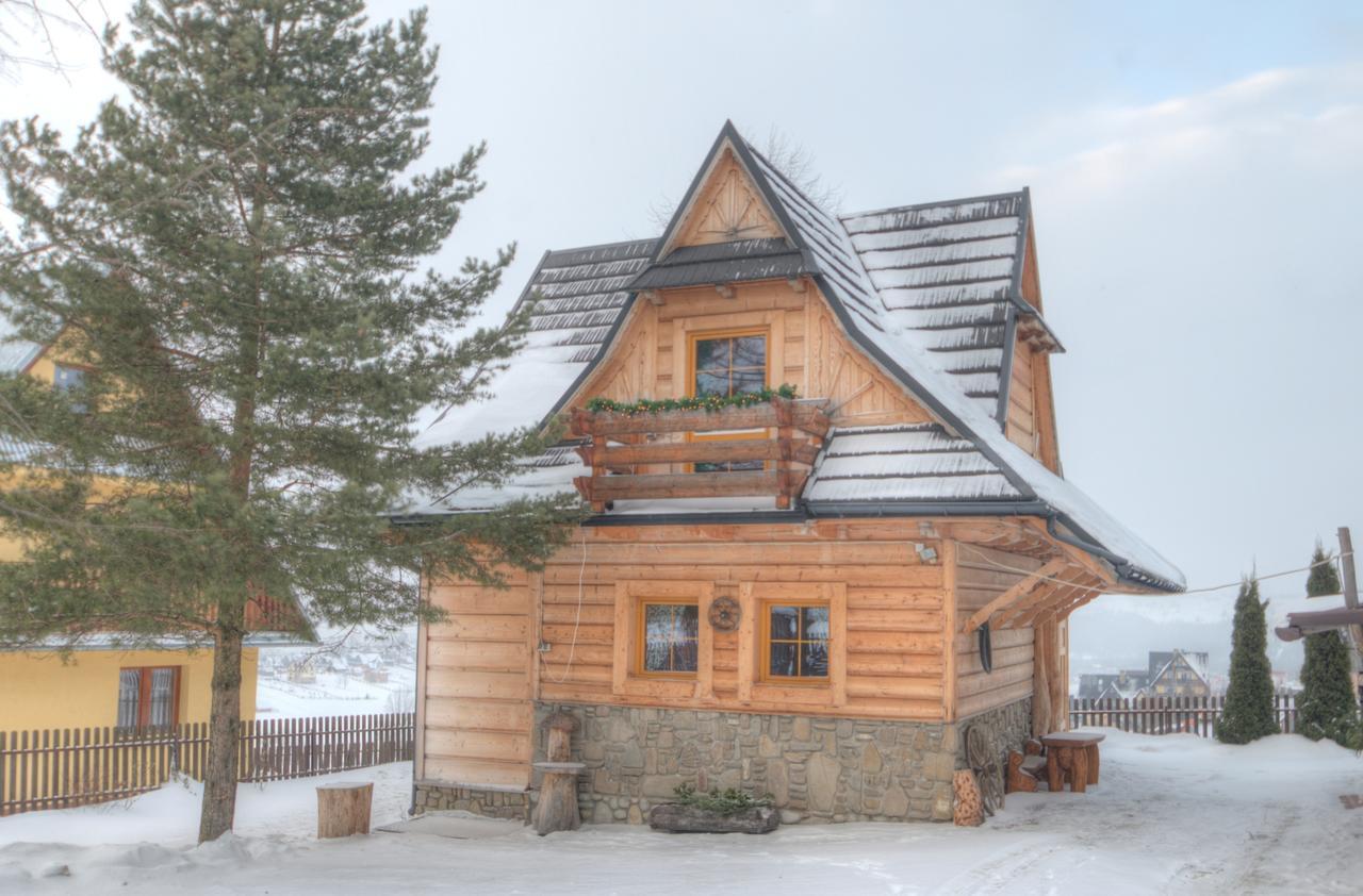 Goralski Domek Z Kominkiem - Highlander Wooden House Murzasichle Bagian luar foto